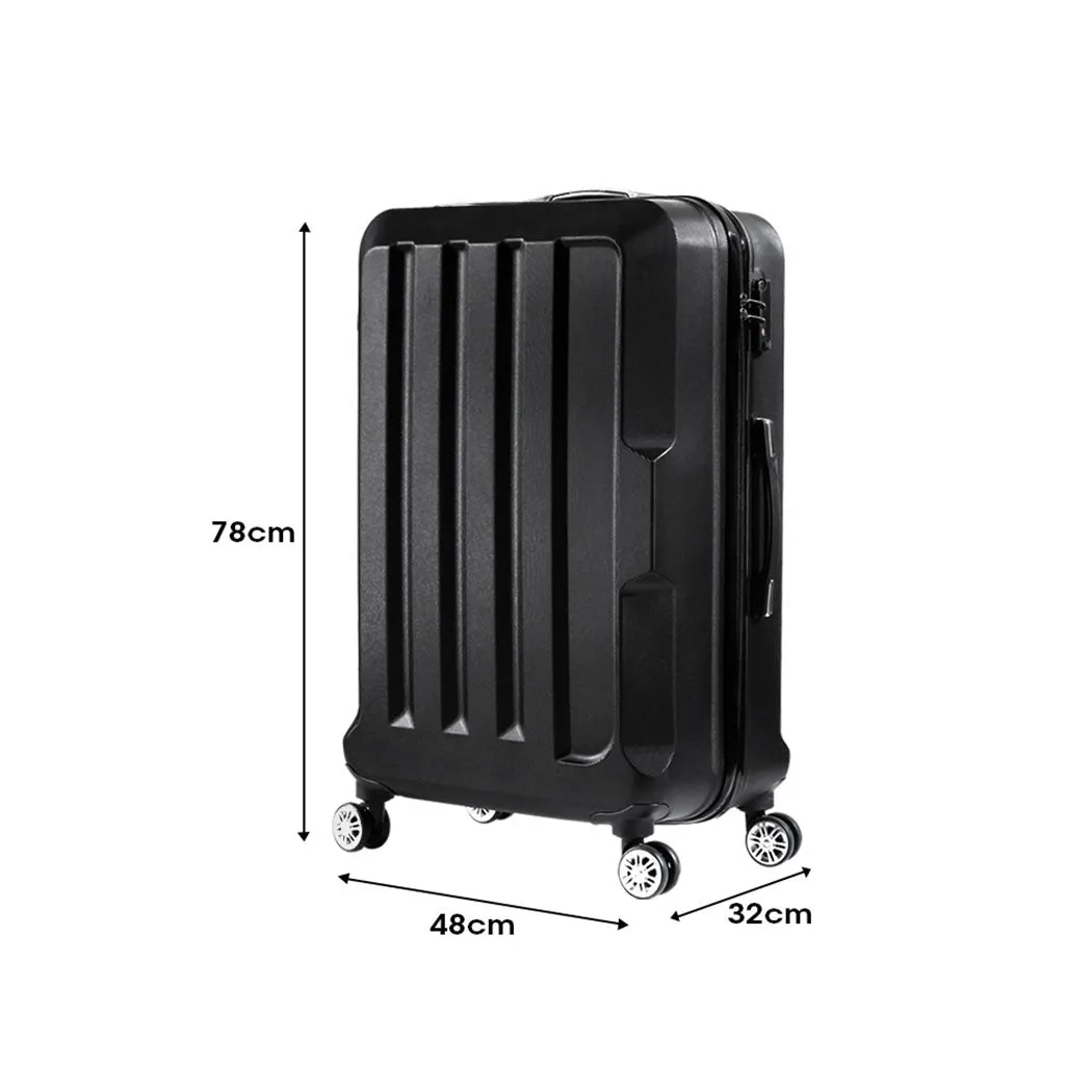 Slimbridge 28" Luggage Suitcase Trolley Black 28 inch