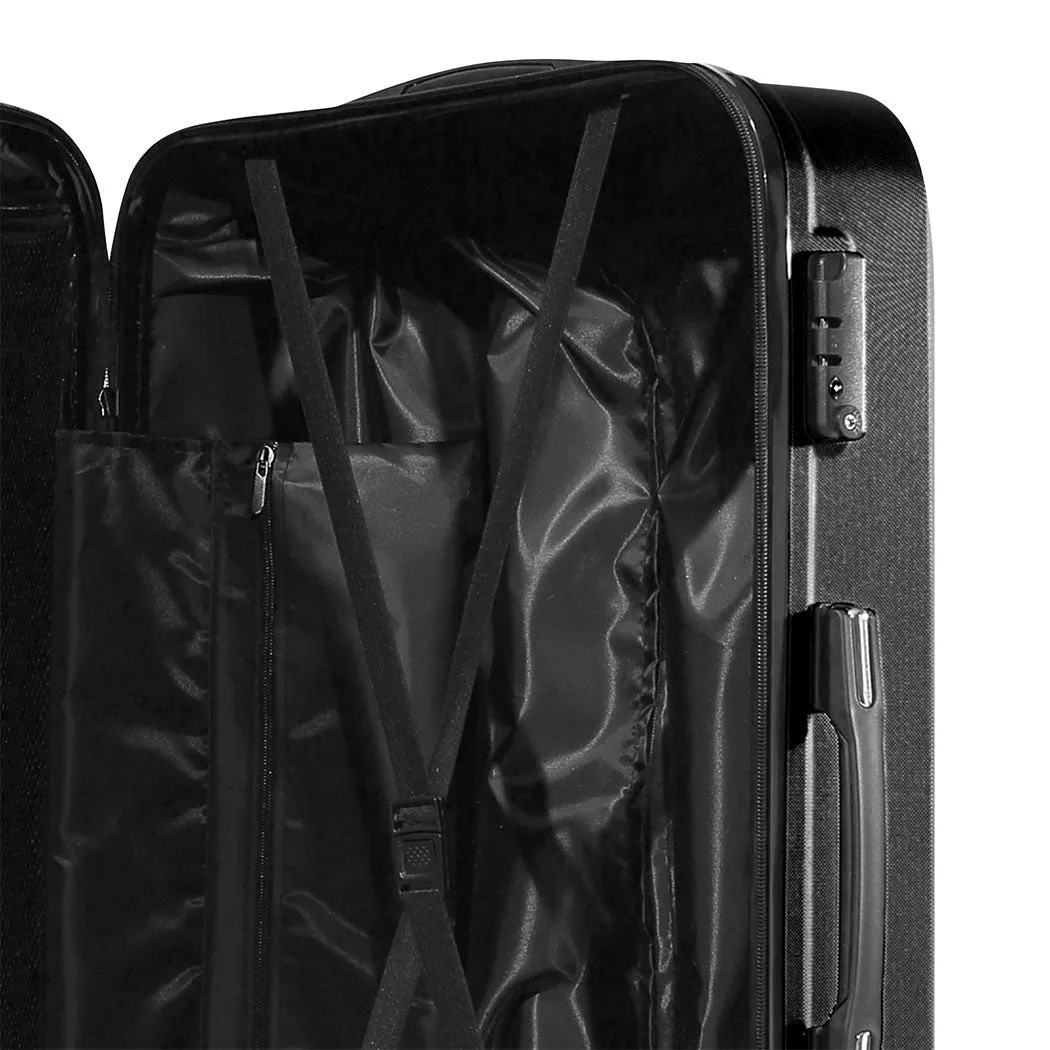 Slimbridge 28" Luggage Suitcase Trolley Black 28 inch