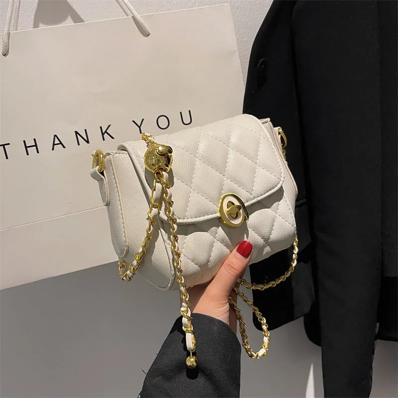 Sling Bags Summer Chain Small Square Bag Popular Fashion Messenger Bag