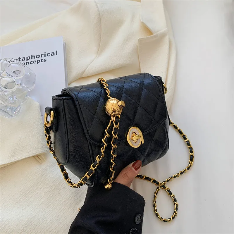 Sling Bags Summer Chain Small Square Bag Popular Fashion Messenger Bag