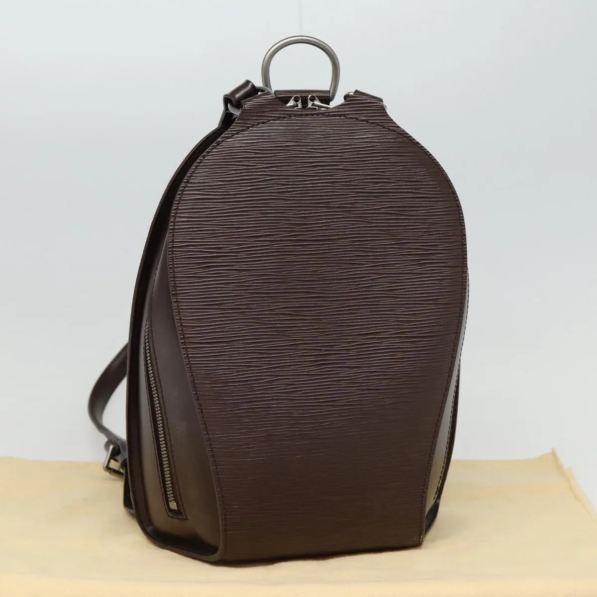 Trendy Inspired Louis Vuitton Epi Mabillon Backpack Mocha M5223d Lv Auth Yk14365