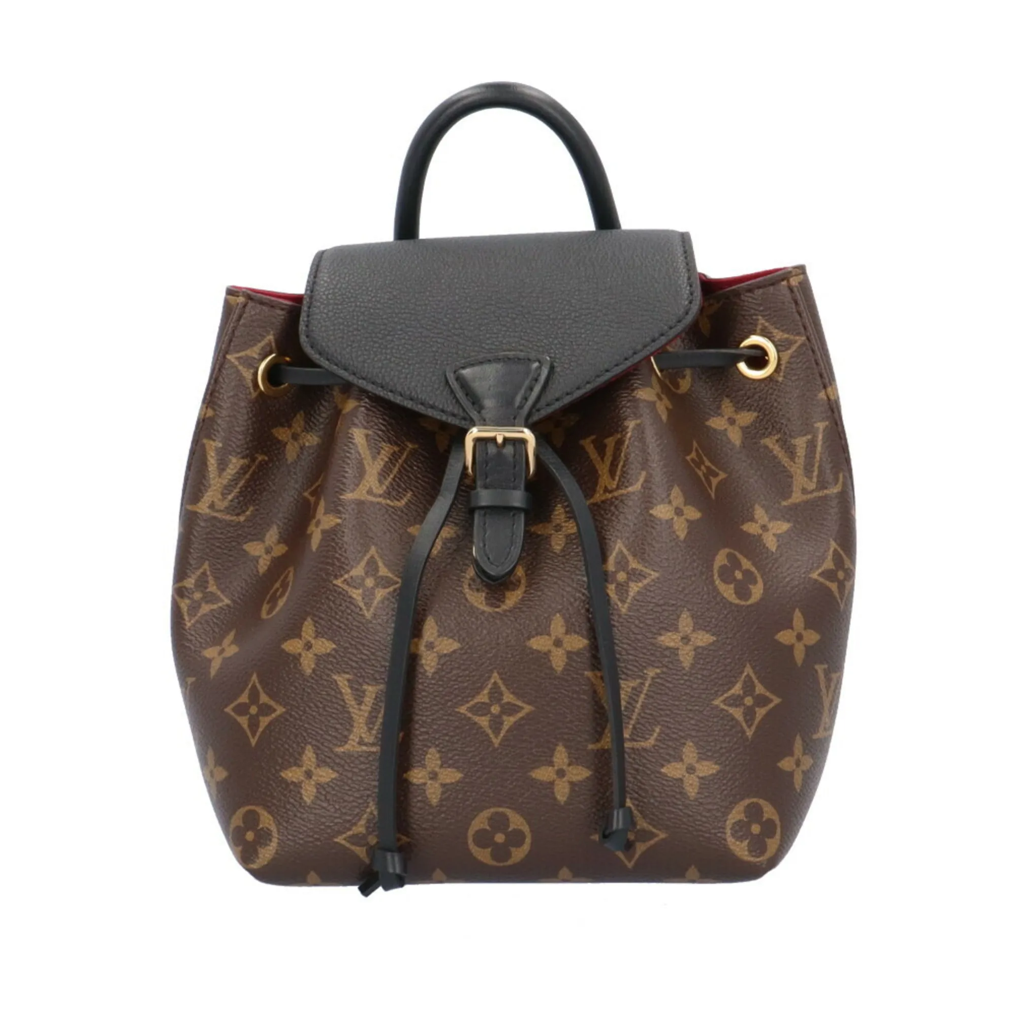 Trendy Inspired Louis Vuitton Montsouris Nm Bb Rucksack/daypack Monogram Canvas M45516 Women's