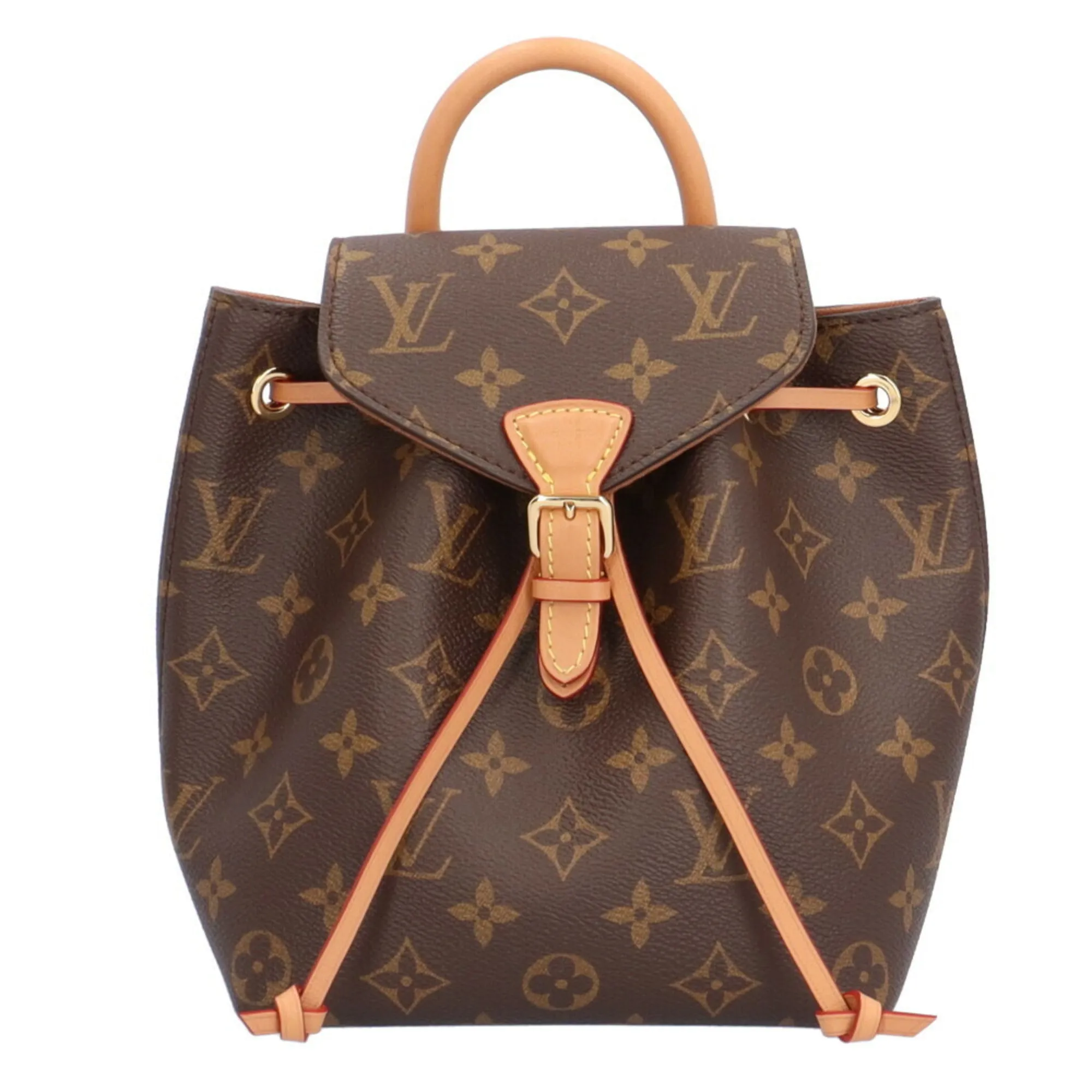 Trendy Inspired Louis Vuitton Montsouris Nmbb Monogram Rucksack/daypack Canvas M45502 Women's