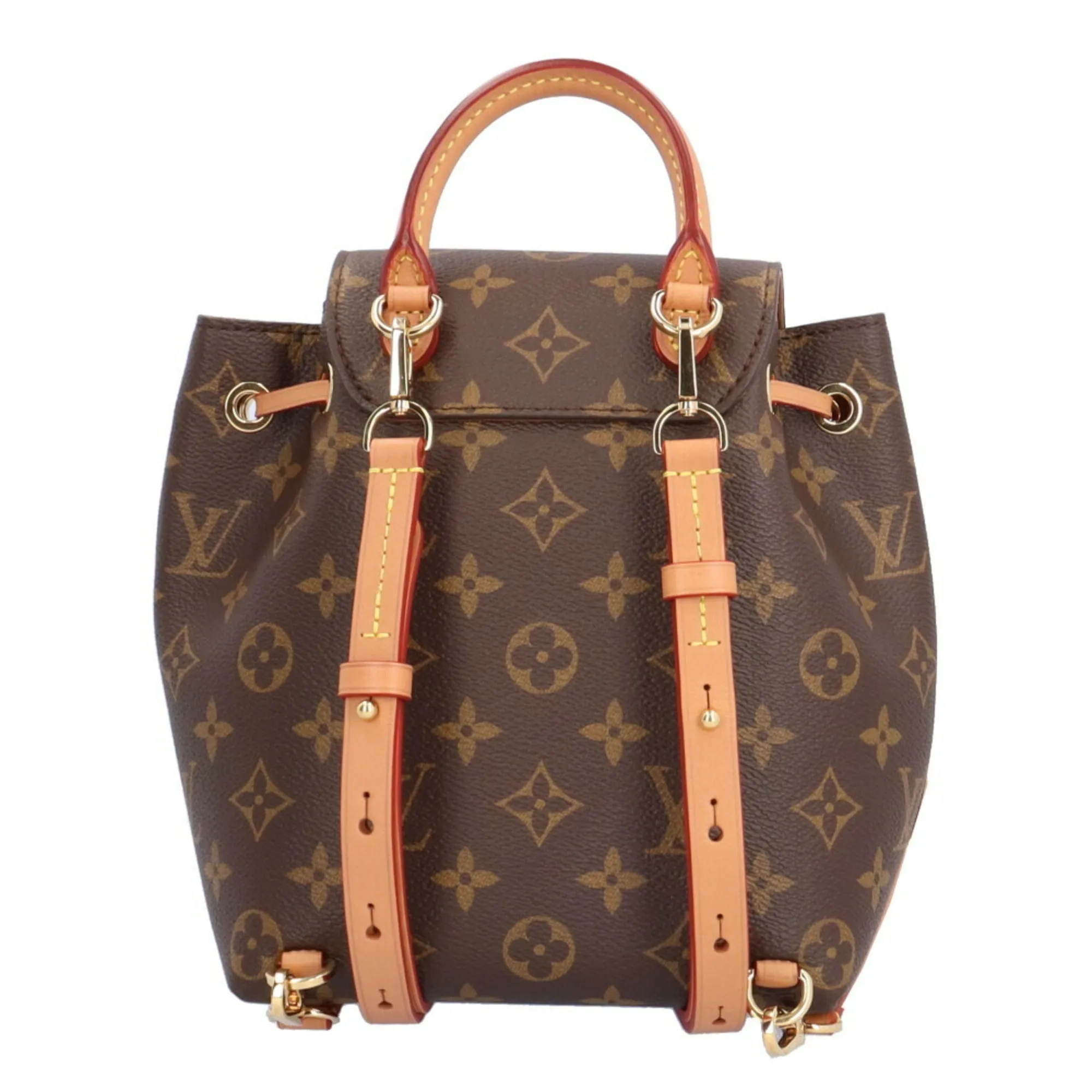 Trendy Inspired Louis Vuitton Montsouris Nmbb Monogram Rucksack/daypack Canvas M45502 Women's