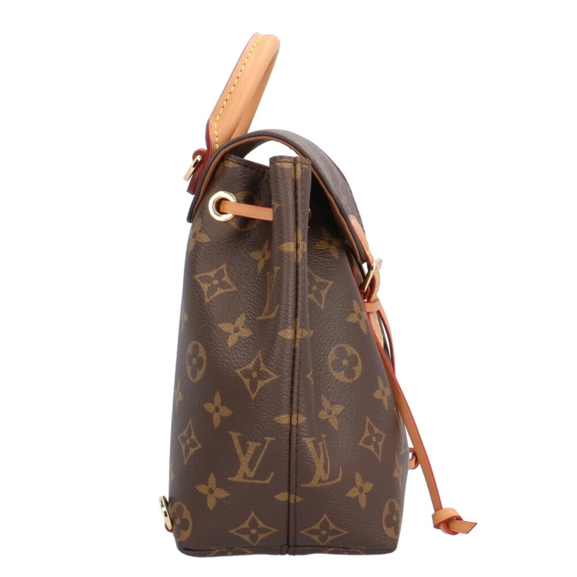 Trendy Inspired Louis Vuitton Montsouris Nmbb Monogram Rucksack/daypack Canvas M45502 Women's