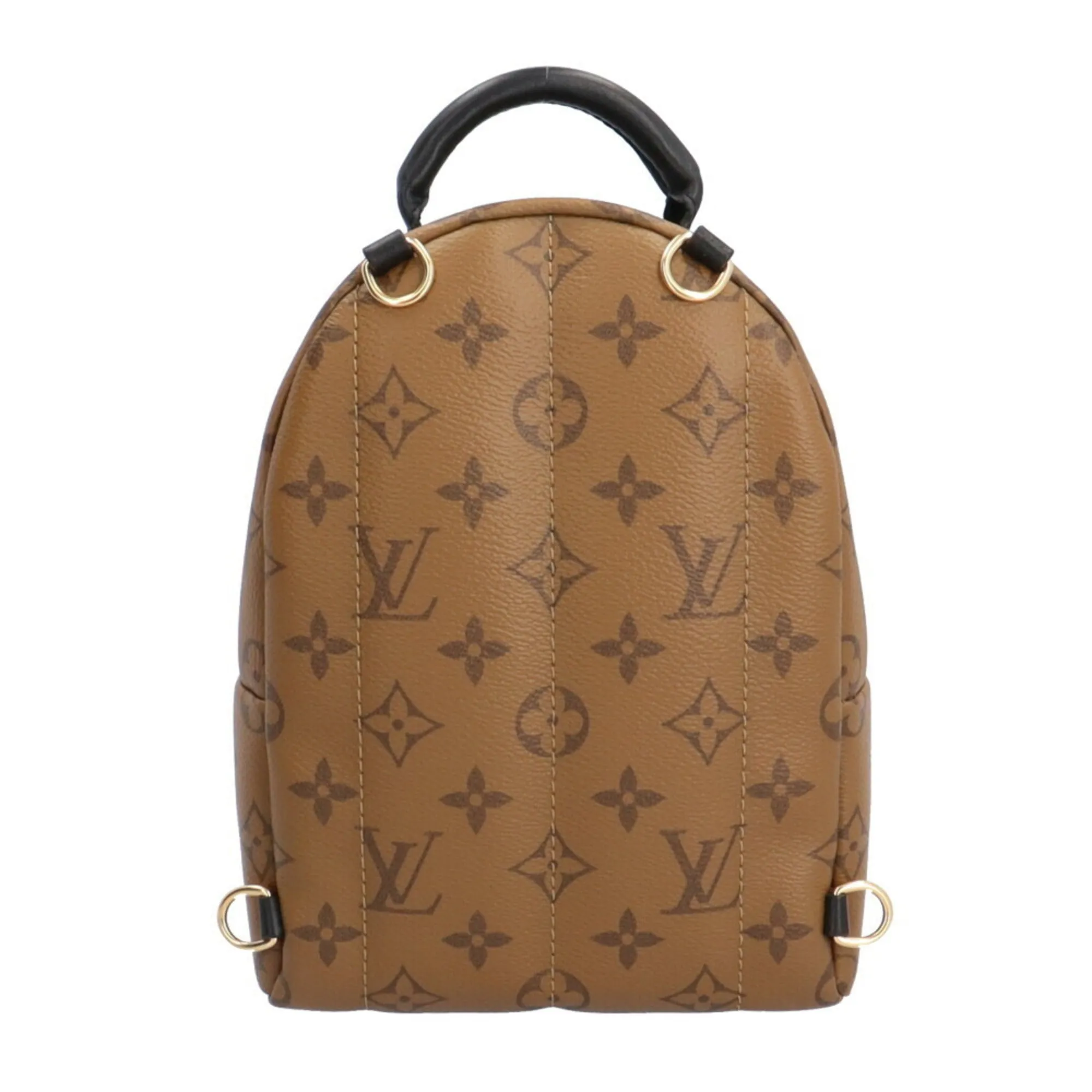 Trendy Inspired Louis Vuitton Palm Springs Backpack Mini Monogram Reverse Rucksack/daypack M44872 Women's