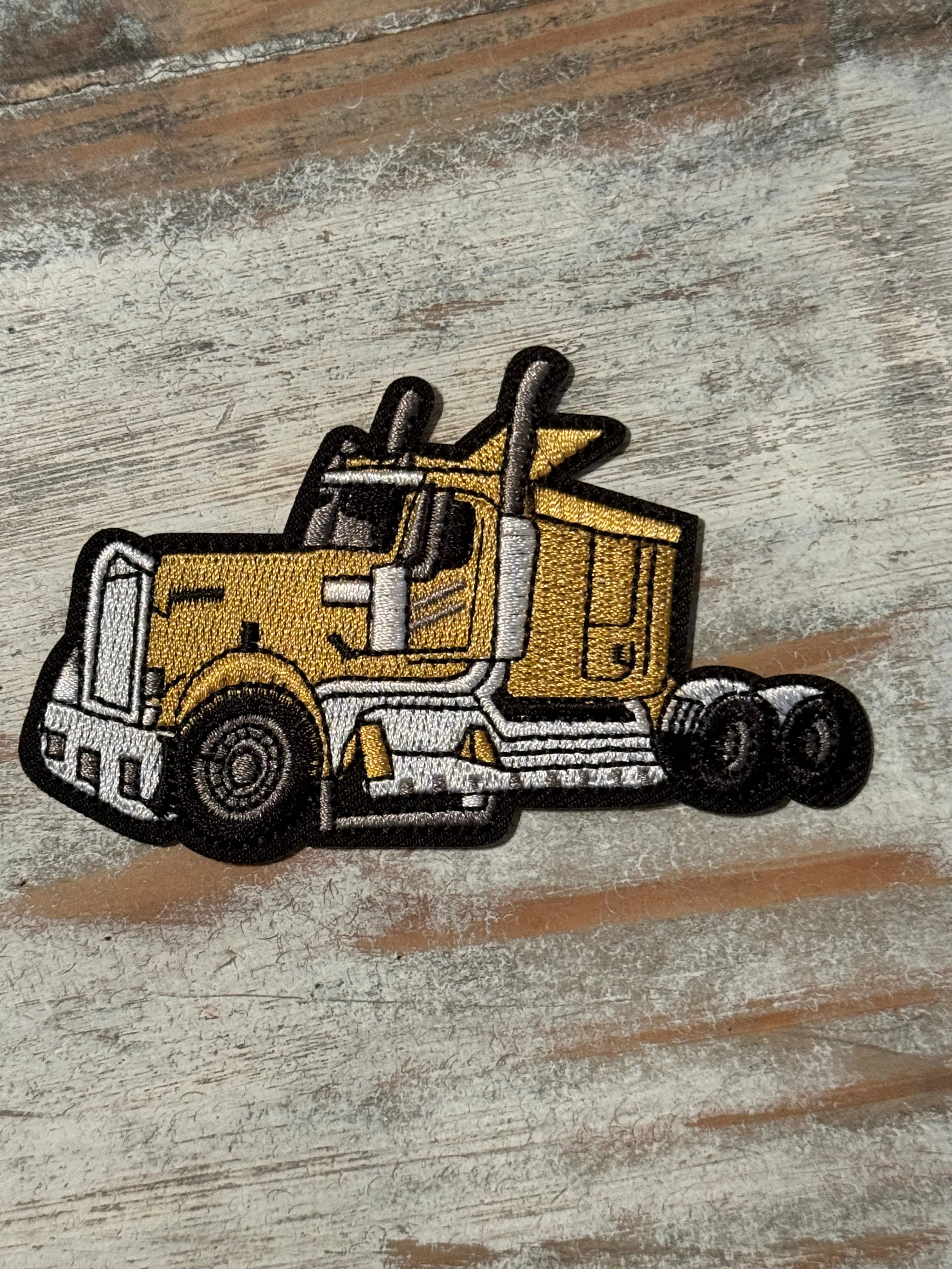 Truck Iron On Patches