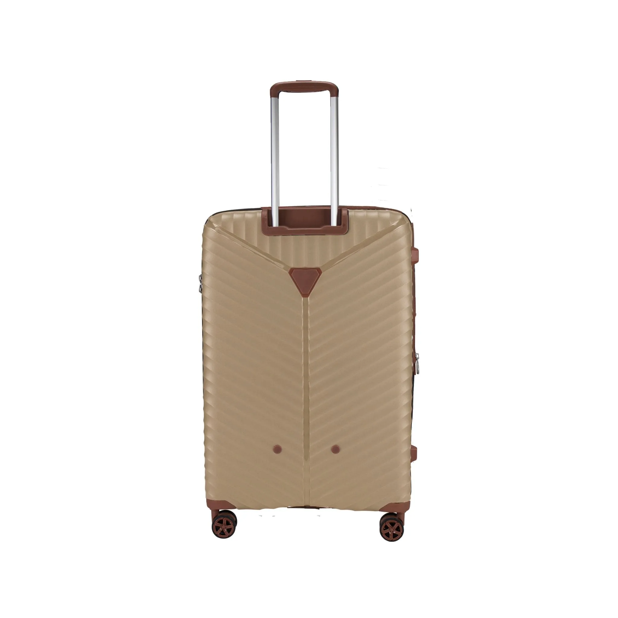 Turin Suitcase Set of 3   Beauty Case - Feather Grey