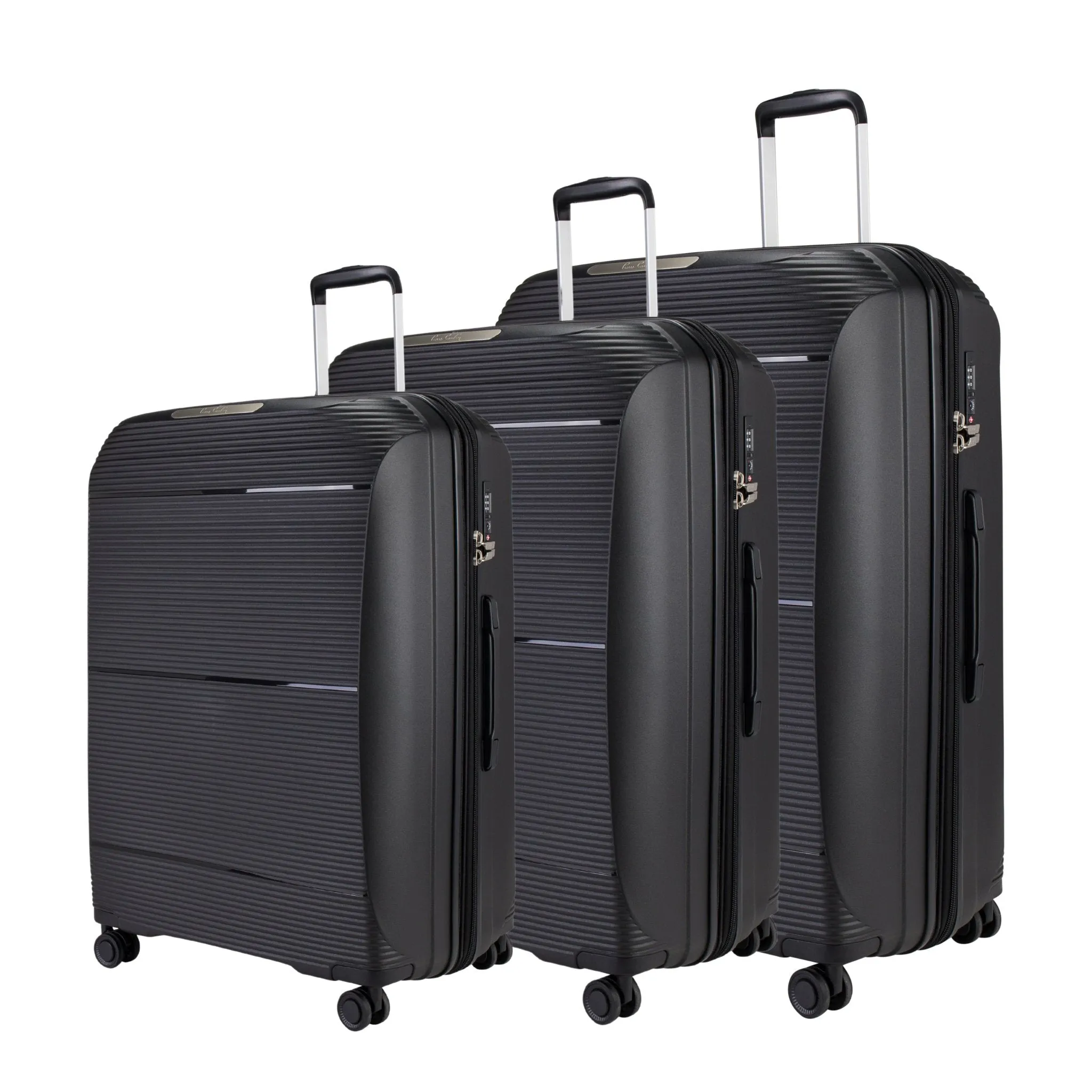 Vienna Suitcases Set of 3   Beauty Case - Navy