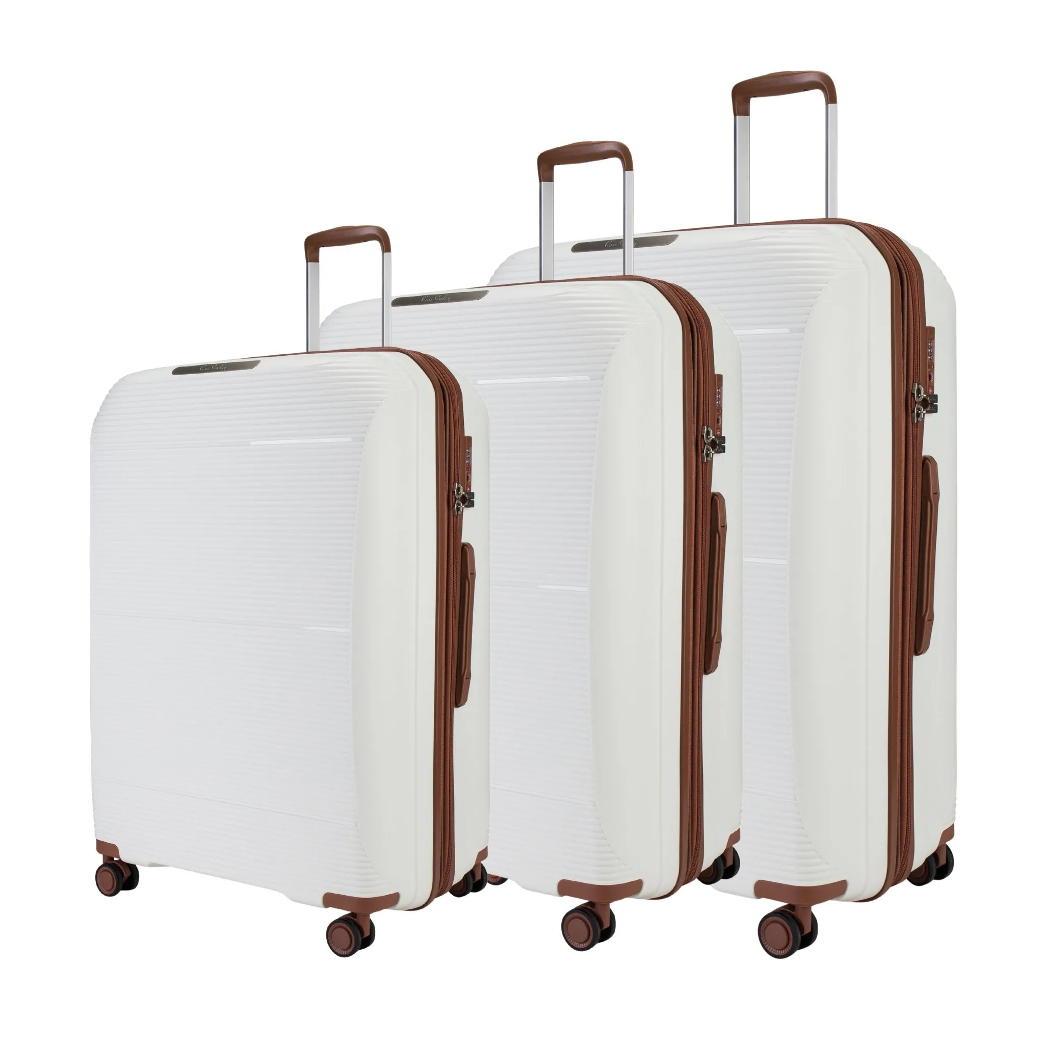 Vienna Suitcases Set of 3   Beauty Case - Navy