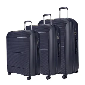 Vienna Suitcases Set of 3   Beauty Case - Navy