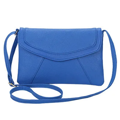 Vintage Casual PU Leather Crossbody Bag