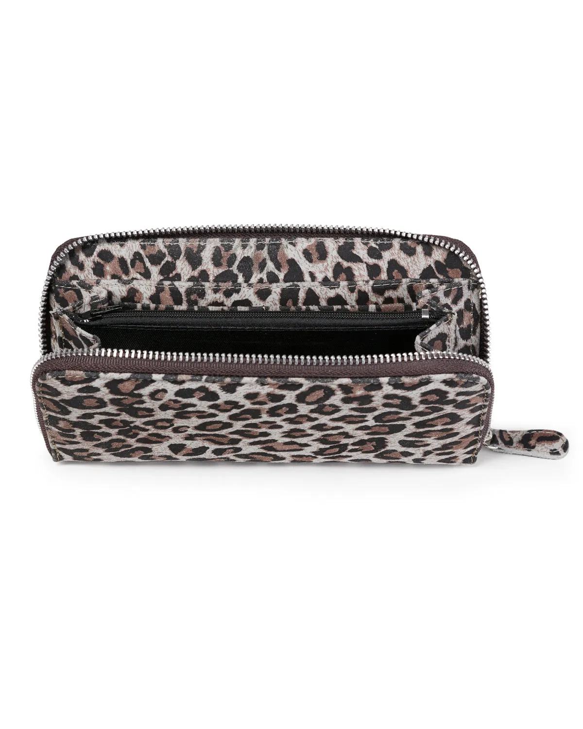 Zip Wallet: Leopard